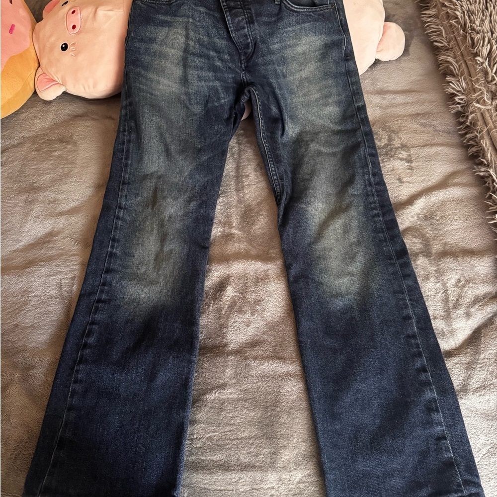 Burberry Dark Blue Boyfriend Jeans